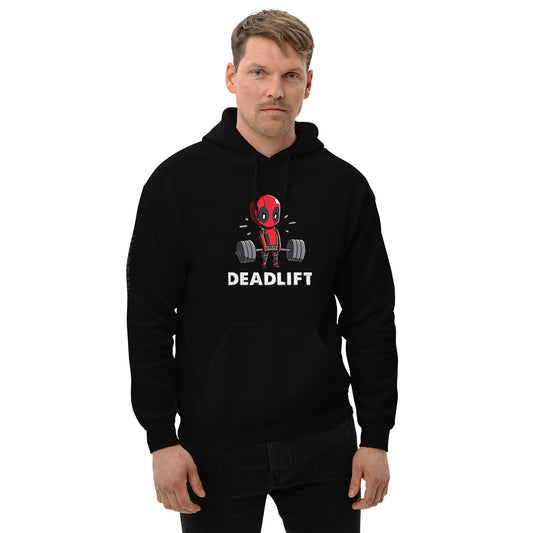 Deadpool Inspired Deadlift Hoodie