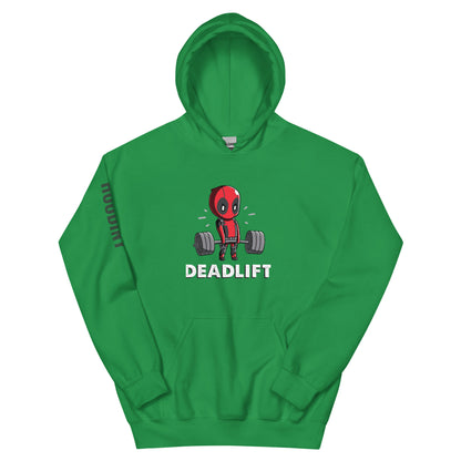 Deadpool Inspired Deadlift Hoodie