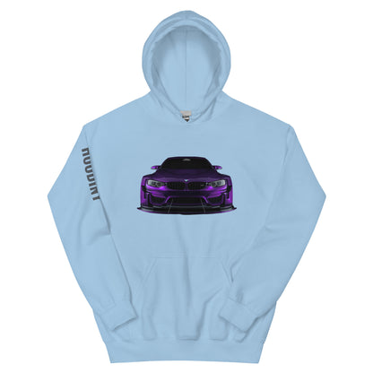Widebody Purple BMW Hoodie