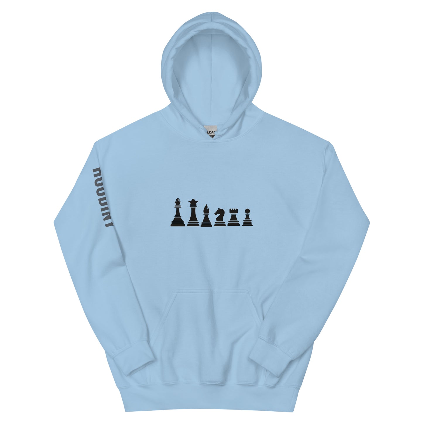 Single Line Chess Hoodie