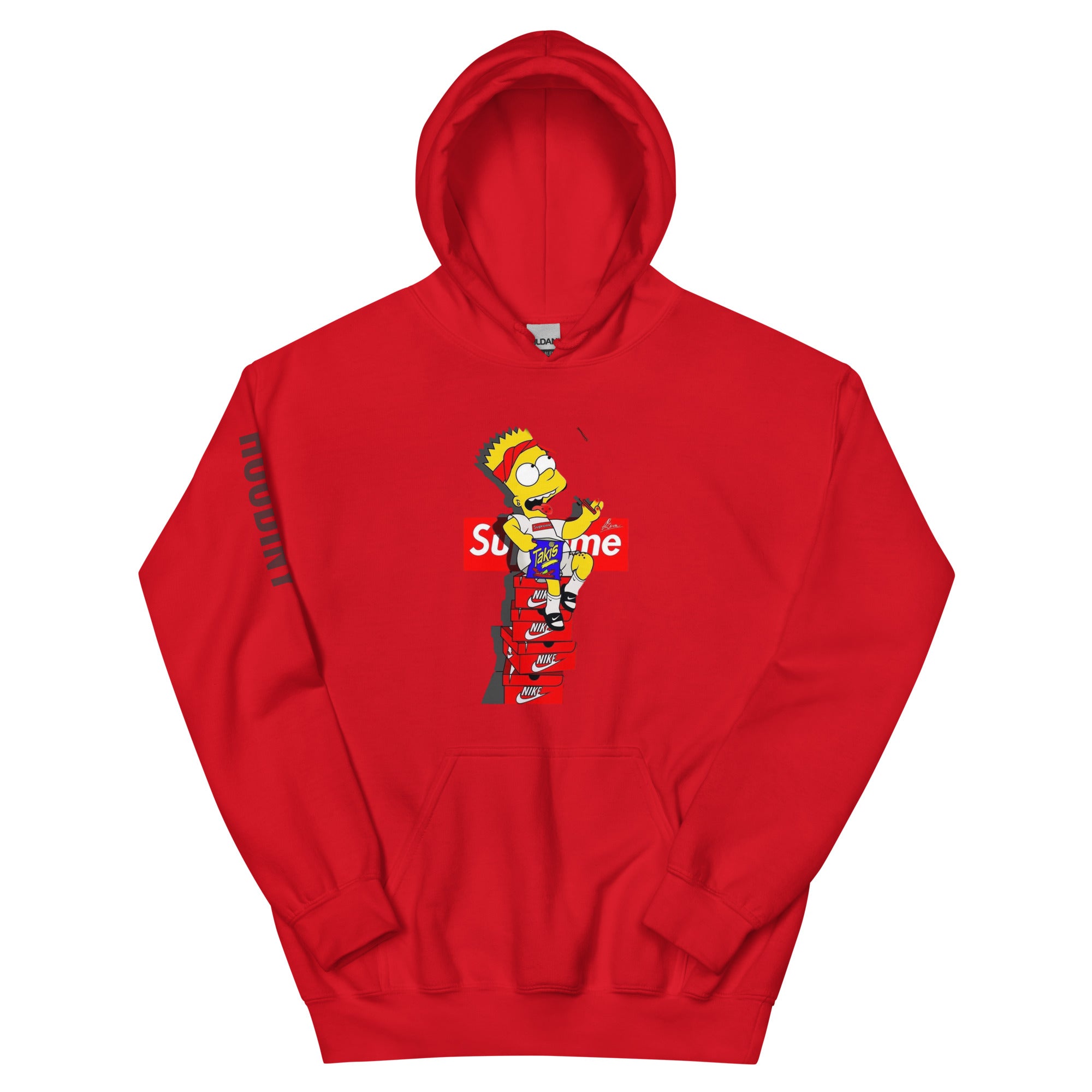 Bart simpson hoodie cheap supreme