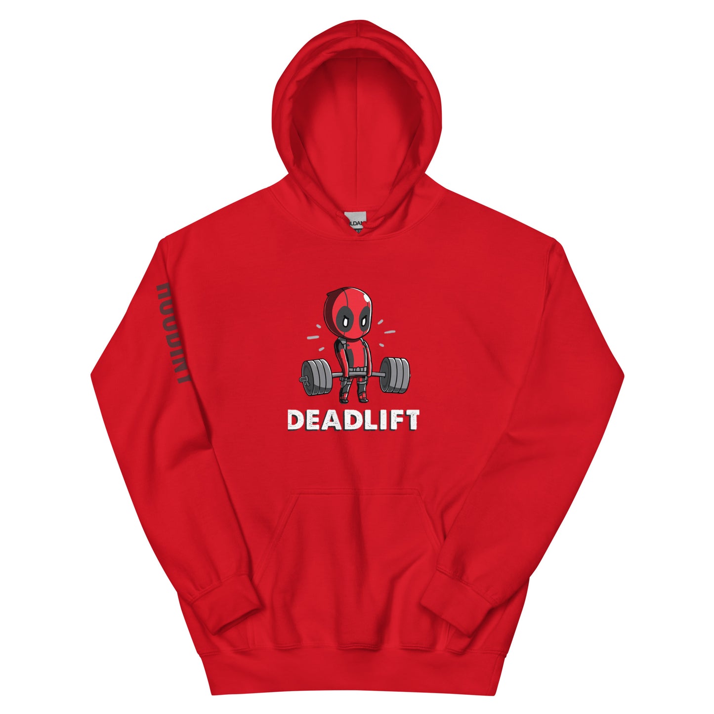 Deadpool Inspired Deadlift Hoodie