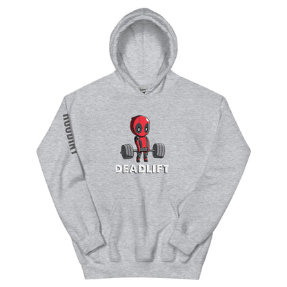 Deadpool Inspired Deadlift Hoodie