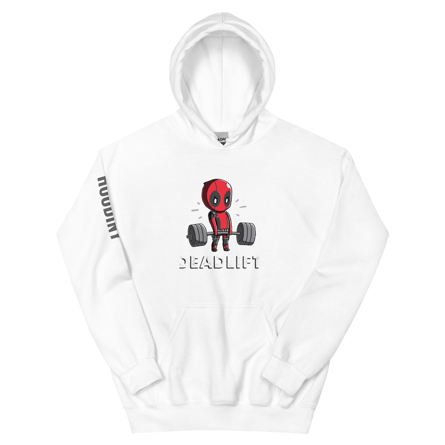 Deadpool Inspired Deadlift Hoodie