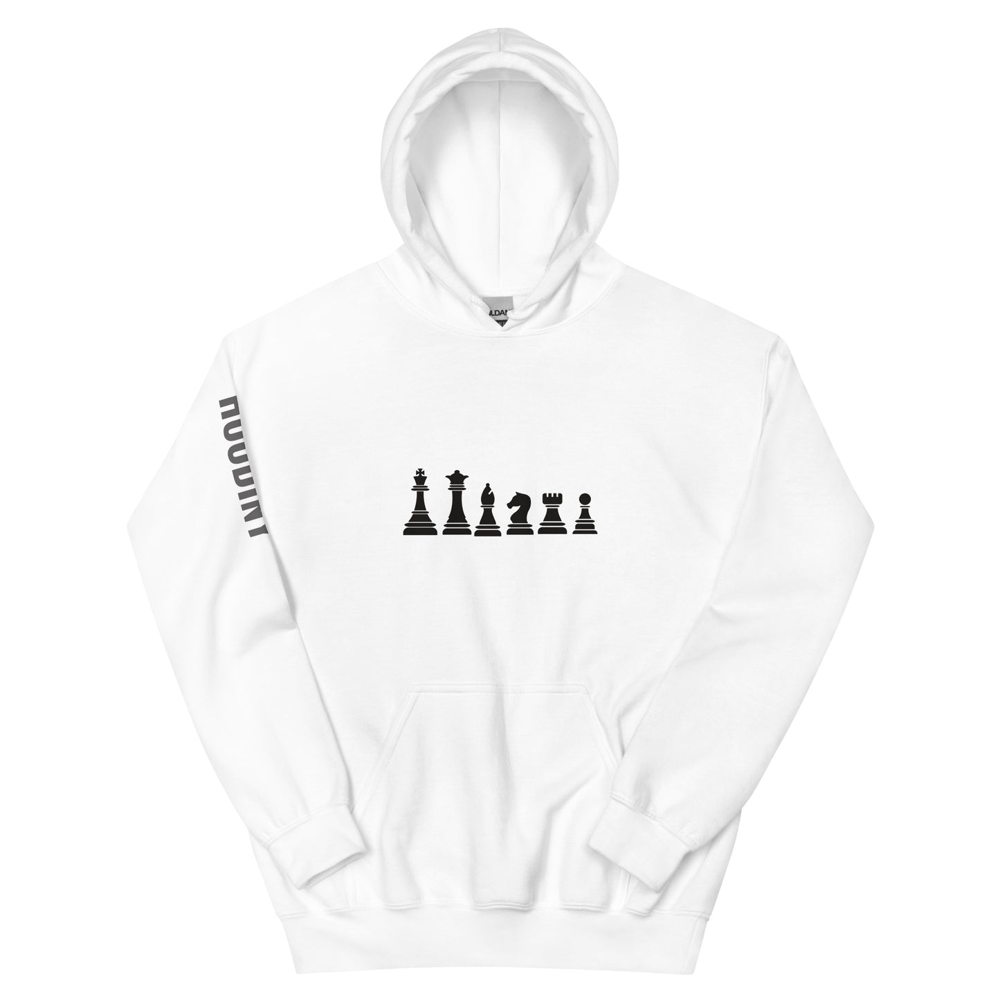 Single Line Chess Hoodie