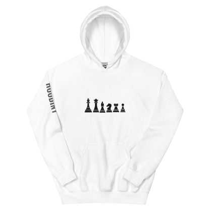 Single Line Chess Hoodie